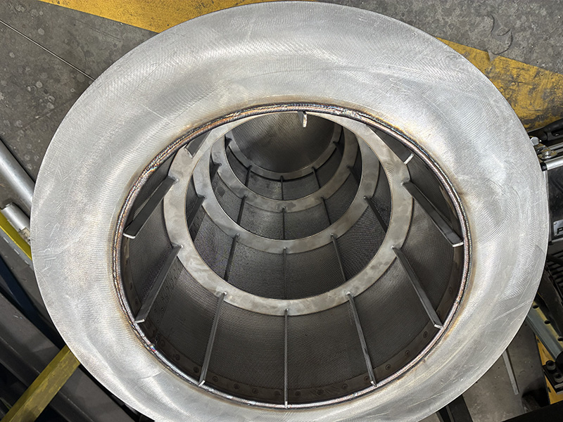 2205 duplex stainless steel cone strainer