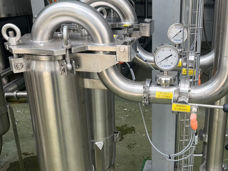 CIP filtration systems