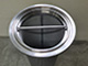 Reusable sintered stainless steel filter basket. 