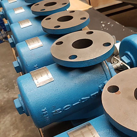 Monarch Asia Pacific workshop and flushing strainer fabrication support
