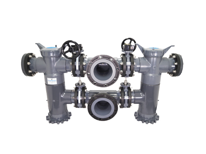 Hayward Flow Control | Monarch Duplex Basket Strainers - CPVC